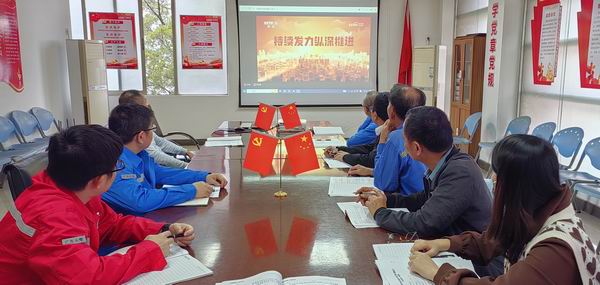 南方管道公司黨支部開展“學(xué)黨紀(jì)、知敬畏、守紀(jì)律、明底線”主題黨日